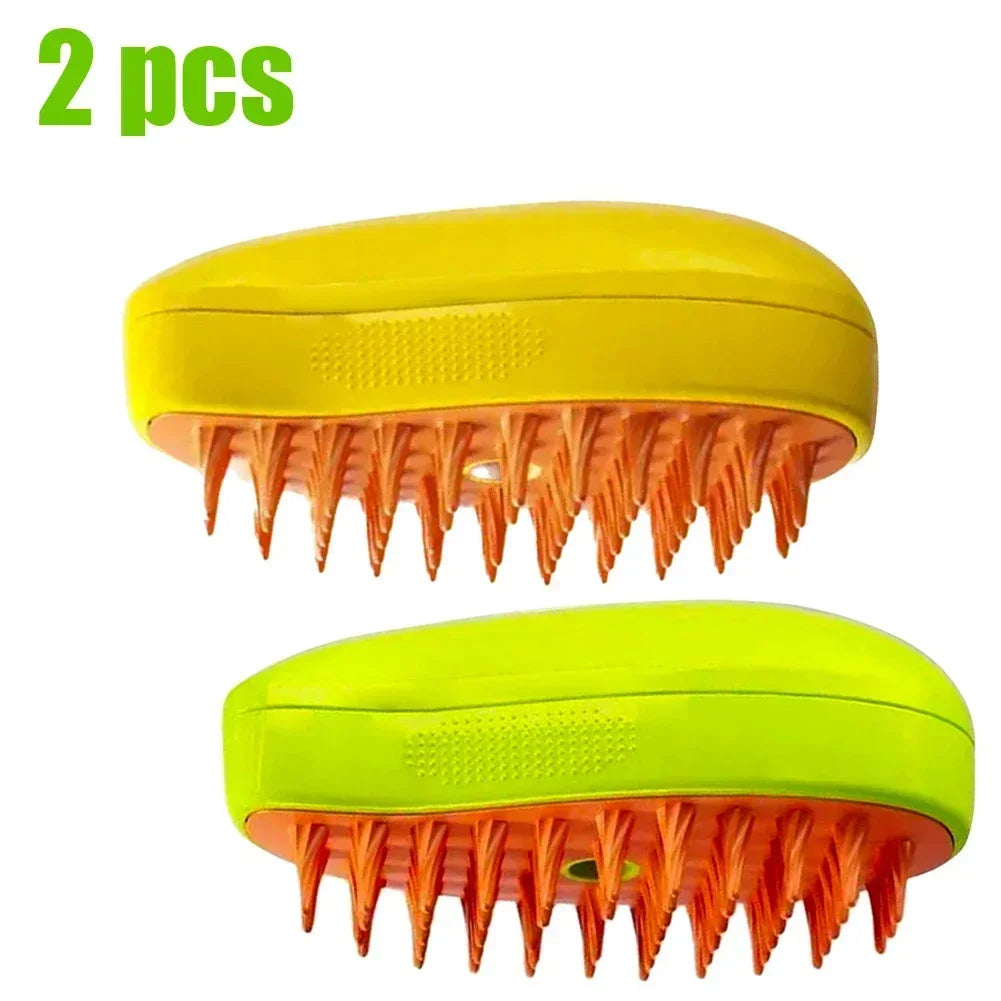 3-in-1 Cat & Dog Steam Brush